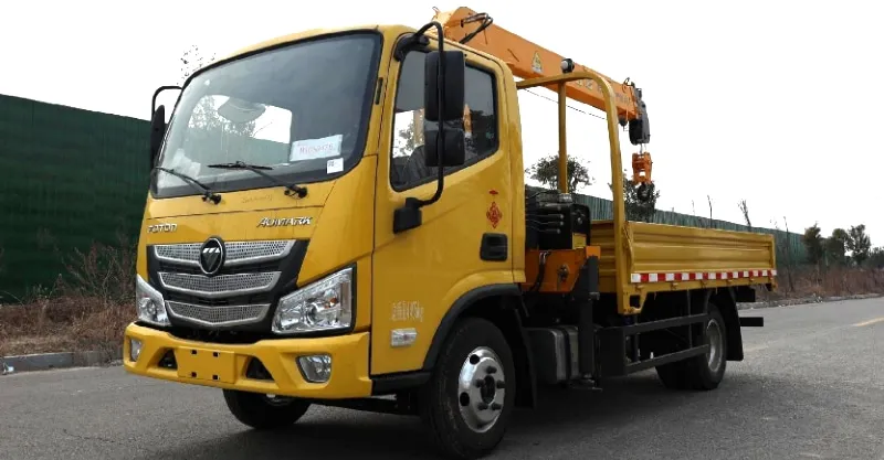 Foton Aumark S Truck-Mounted Crane | 3-5T Lifting Capacity & Cummins Engine