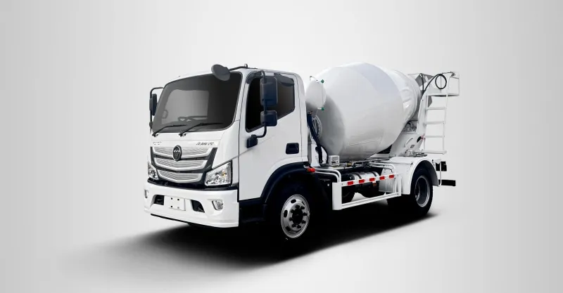 Foton Aumark S Concrete Mixer Truck | Compact Urban Agitator & Cummins Engine