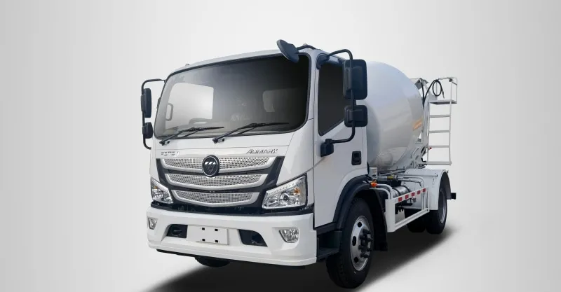 Foton Aumark S Concrete Mixer Truck | Compact Urban Agitator & Cummins Engine