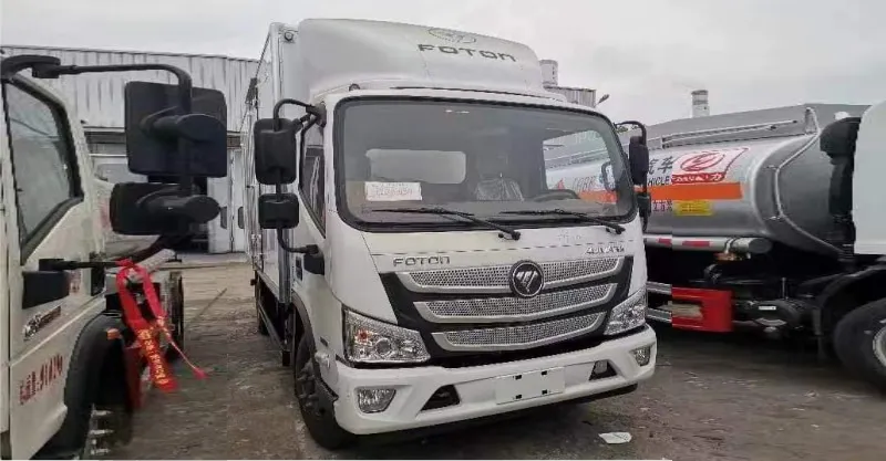 Foton Aumark S Explosion-Proof Box Truck | Flammable Goods Transport