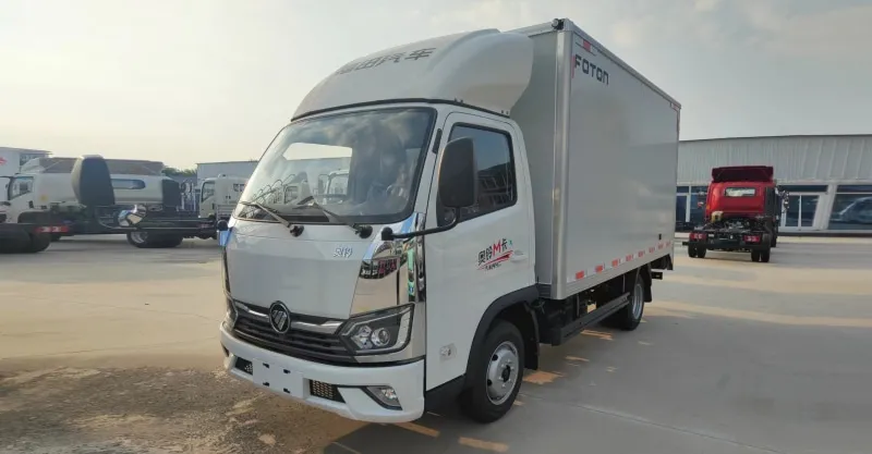 Foton Miler Box Truck | Secure Urban Cargo Delivery
