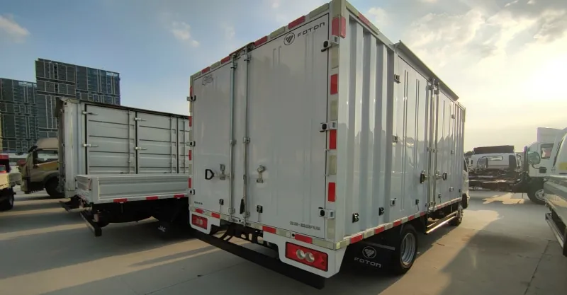 Foton Miler Box Truck | Secure Urban Cargo Delivery