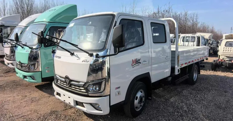 Foton Miler LHD Double Cab | Crew & Cargo Flatbed