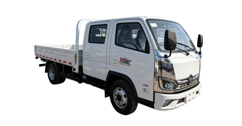 Foton Miler LHD Double Cab | Crew & Cargo Flatbed