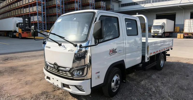 Foton Miler LHD Double Cab | Crew & Cargo Flatbed