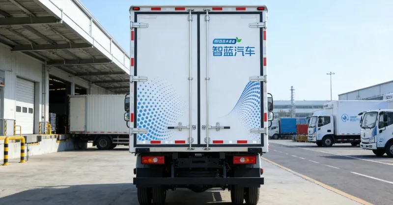 Foton Aumark iBlue EV Box Truck: Zero-Emission Urban Delivery Light Duty Truck