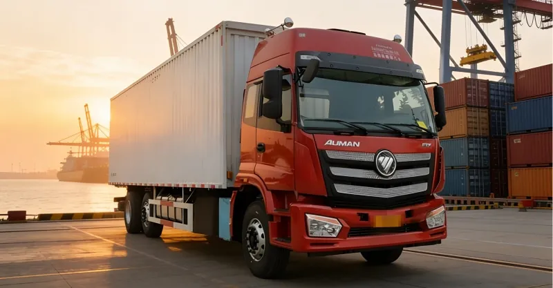 Foton 6x4 MA5 Heavy-Duty Box Truck | Long-Haul Transport