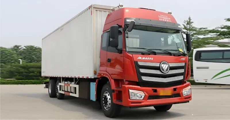 Foton 6x4 MA5 Heavy-Duty Box Truck | Long-Haul Transport