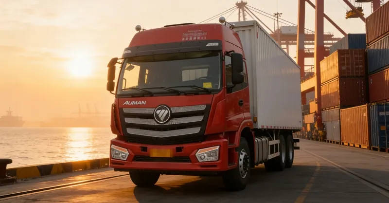 Foton 6x4 MA5 Heavy-Duty Box Truck | Long-Haul Transport