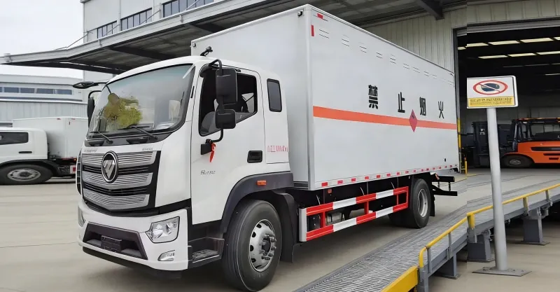 Foton Explosion-Proof Box Truck | Hazardous Goods Transport