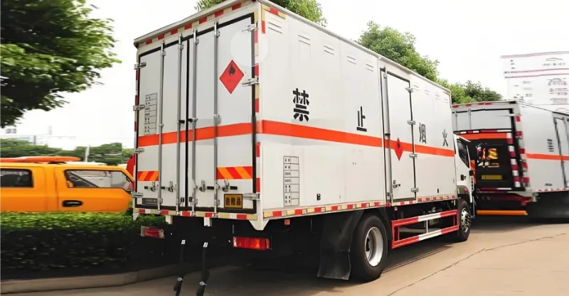 Foton Explosion-Proof Box Truck | Hazardous Goods Transport