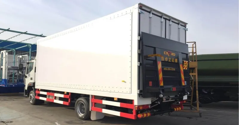 Foton Box Truck with Hydraulic Tailgate | Easy Loading