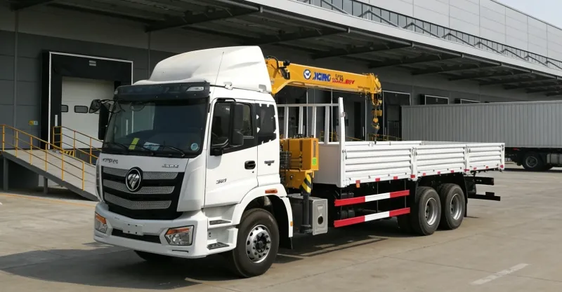 Foton 4x2 Truck Mounted Crane | 5T-8T Lorry Crane