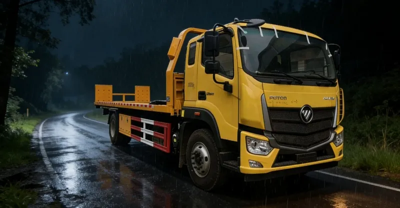 Foton Flatbed Wrecker Tow Truck | 4-Ton Payload Recovery