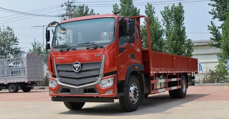 Foton 4x2 Medium Duty Flatbed Truck | Cummins Engine & High Payload