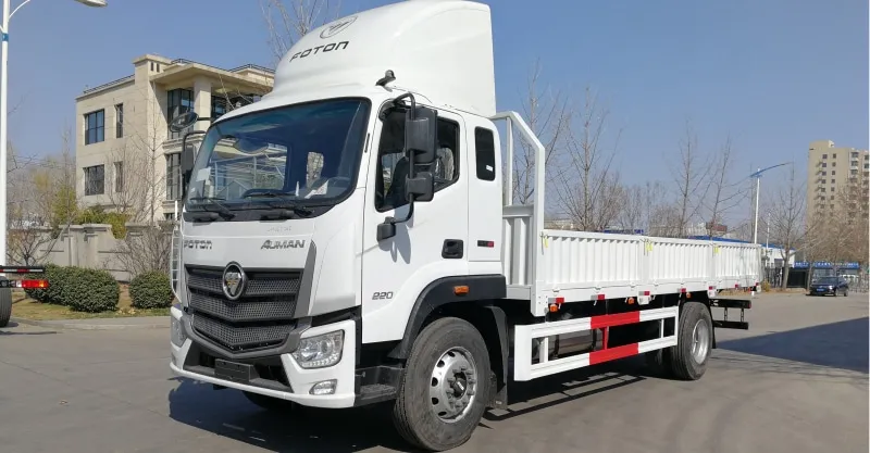Foton 4x2 Medium Duty Flatbed Truck | Cummins Engine & High Payload