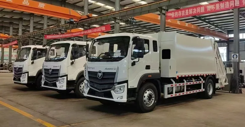 Foton 8CBM Medium Duty Garbage Compactor Truck | Efficient Waste Management