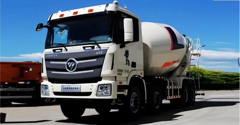 Foton GTL 8x4 Heavy-Duty Transit Mixer: 12-14CBM