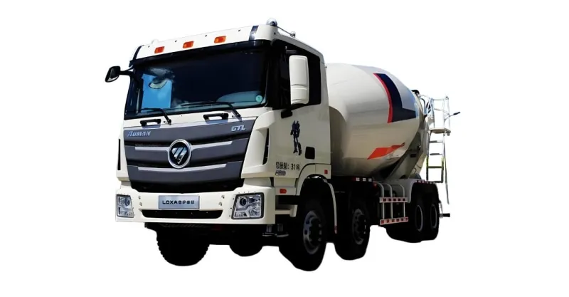 Foton GTL 8x4 Heavy-Duty Transit Mixer: 12-14CBM