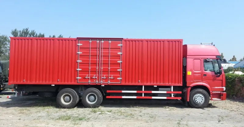 Foton GTL-E 6x4 Box Truck: High-Capacity Enclosed Cargo Truck