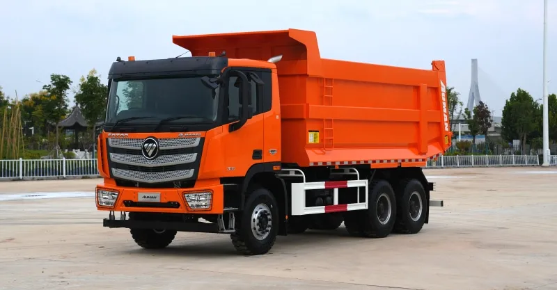 Foton Auman EST 6x4 Dump Truck | U-Shape Box Tipper for Sand & Gravel