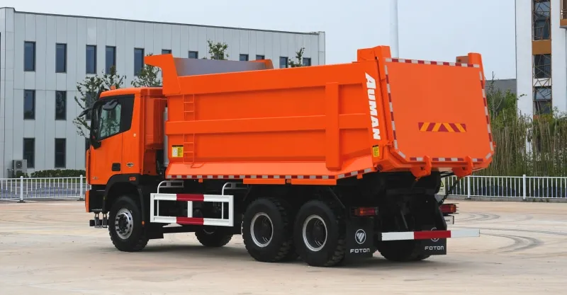 Foton Auman EST 6x4 Dump Truck | U-Shape Box Tipper for Sand & Gravel