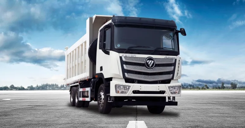Foton Auman EST 6x4 Heavy Duty Dump Truck | Square Box for Mining & Rubble