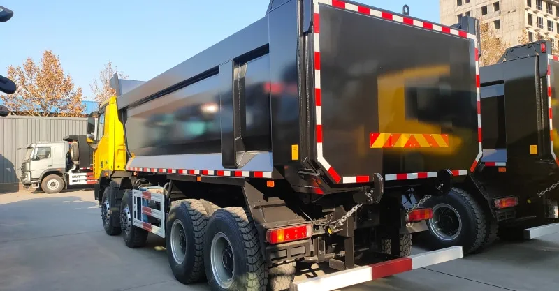 Foton Auman EST 8x4 Dump Truck | U-Shape Box Tipper for Sale