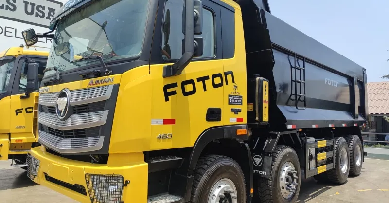 Foton Auman EST 8x4 Dump Truck | U-Shape Box Tipper for Sale
