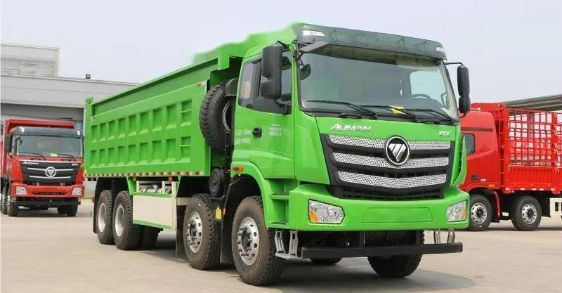Heavy-Duty Foton EST 8x4 Rectangular Dump Truck | Bulk Transport