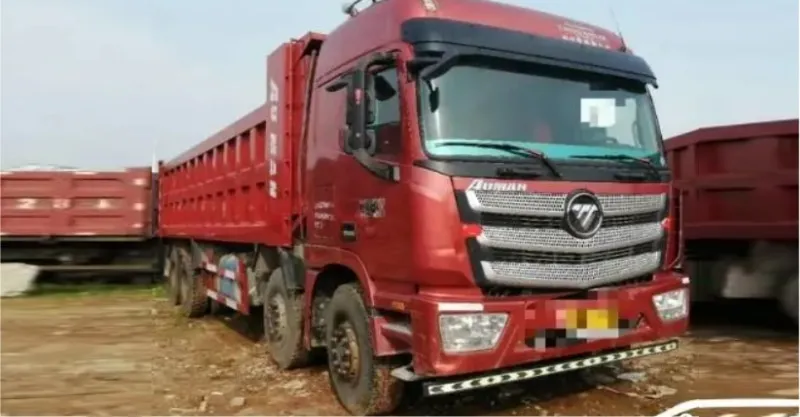 Heavy-Duty Foton EST 8x4 Rectangular Dump Truck | Bulk Transport