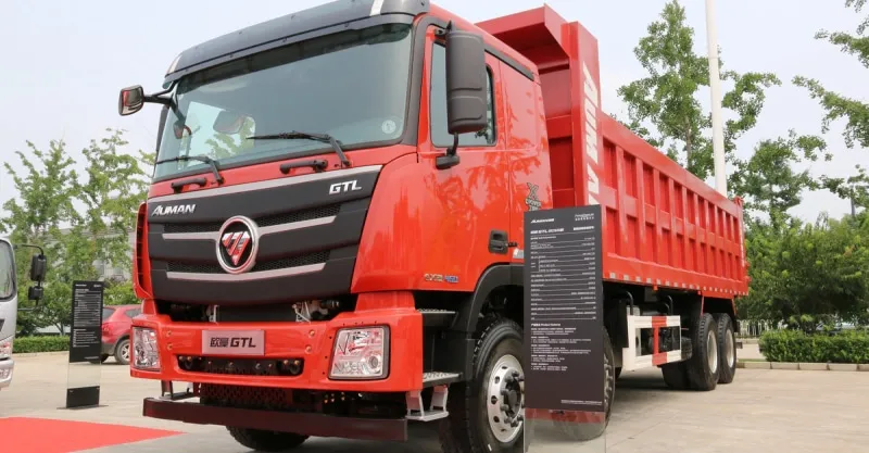 Foton Auman GTL 8x4 Tipper Square Bucket | Heavy-Duty Mining Truck