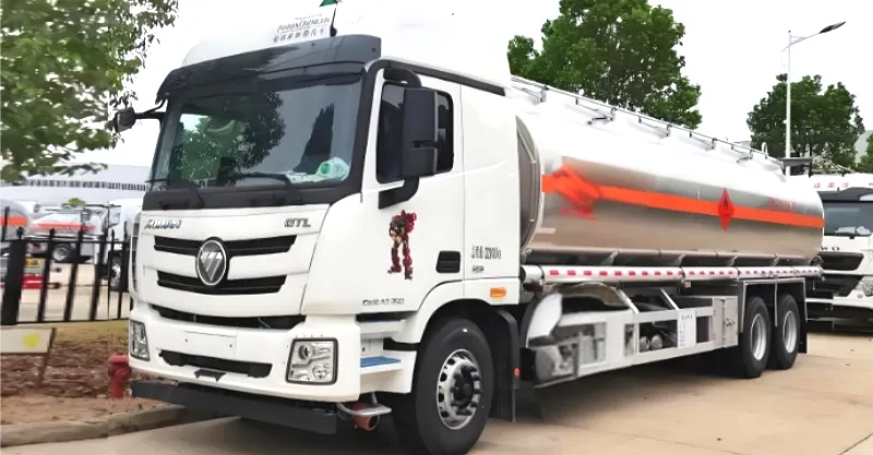 Foton Auman GTL-E 6x4 Fuel Tanker Truck | High Safety & Custom Capacity