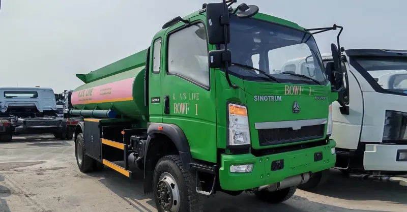 Sinotruk HOWO 4x2 Fuel Tank Truck | 10,000L Capacity | Green Edition