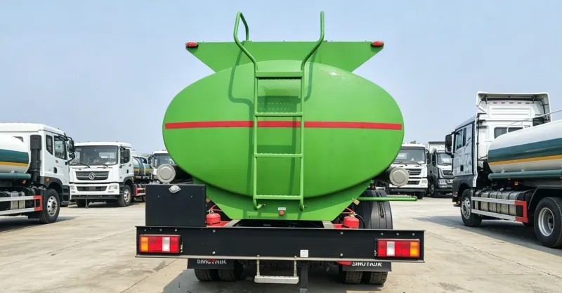 Sinotruk HOWO 4x2 Fuel Tank Truck | 10,000L Capacity | Green Edition