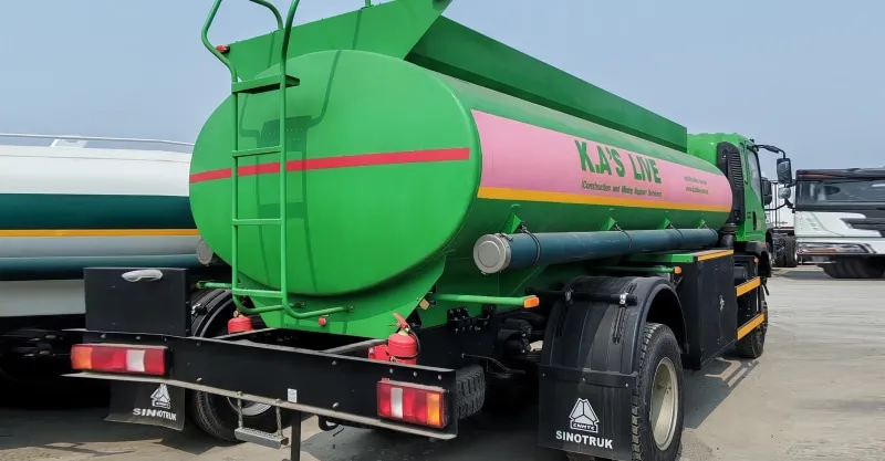 Sinotruk HOWO 4x2 Fuel Tank Truck | 10,000L Capacity | Green Edition