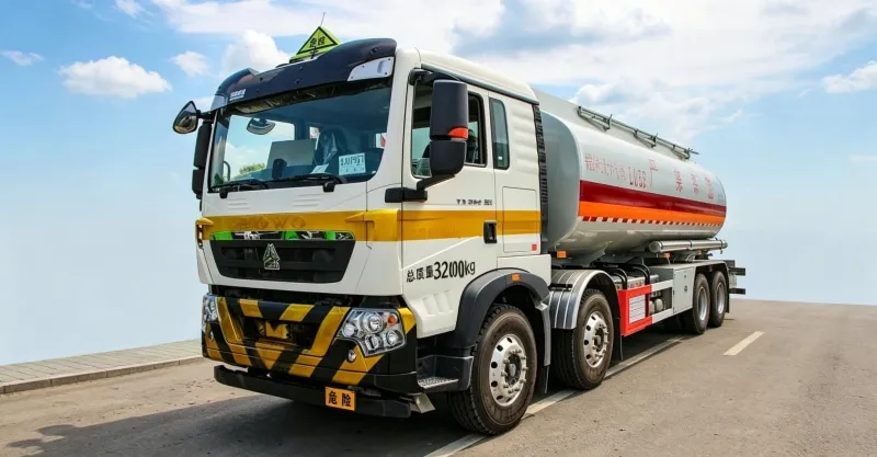 Sinotruk HOWO 8x4 Fuel Tanker | 35,000L Heavy-Duty Oil Transport