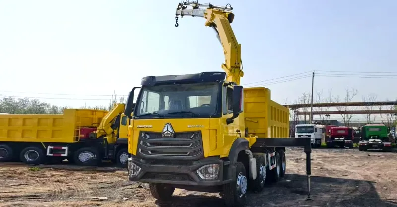 Sinotruk HOWO 8x4 Truck Crane | Heavy Duty 20T