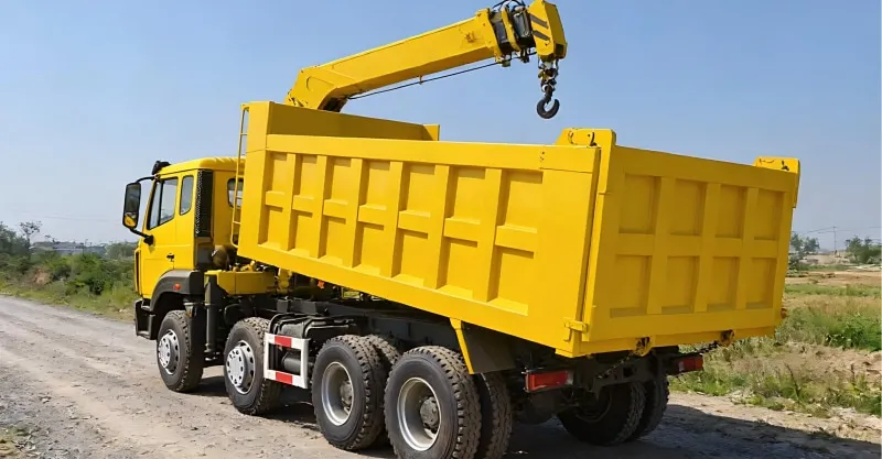 Sinotruk HOWO 8x4 Truck Crane | Heavy Duty 20T