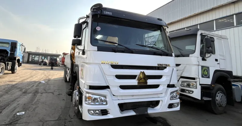 HOWO 6x4 Crane Truck White | Versatile Logistics