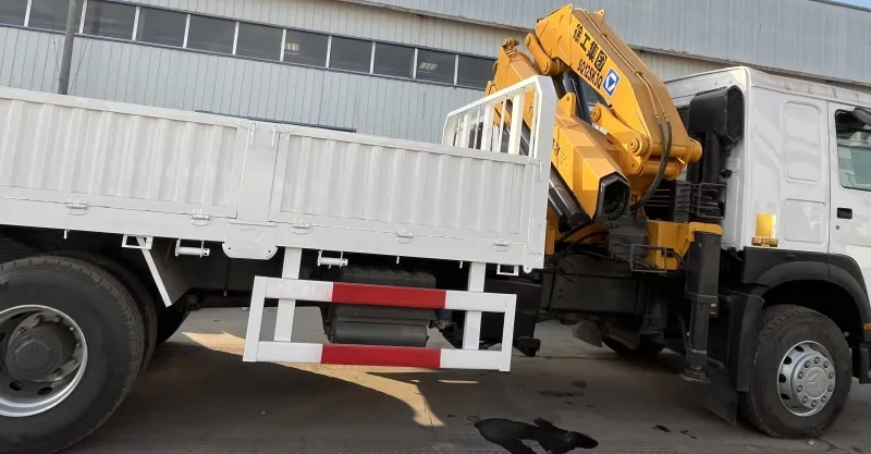 HOWO 6x4 Crane Truck White | Versatile Logistics