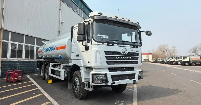 Shacman F3000 6x4 Oil Tank Truck 300HP White