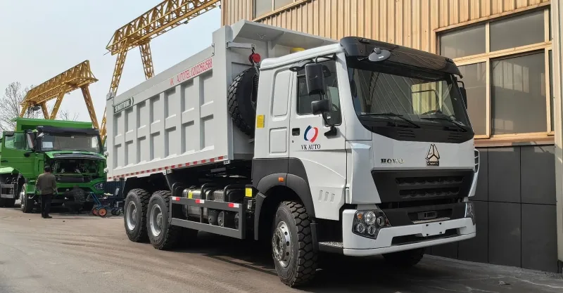 HOWO A7 371HP 6x4 Dump Truck White | Premium Tipper