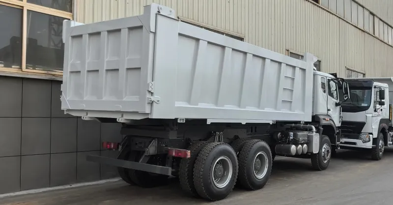 HOWO A7 371HP 6x4 Dump Truck White | Premium Tipper