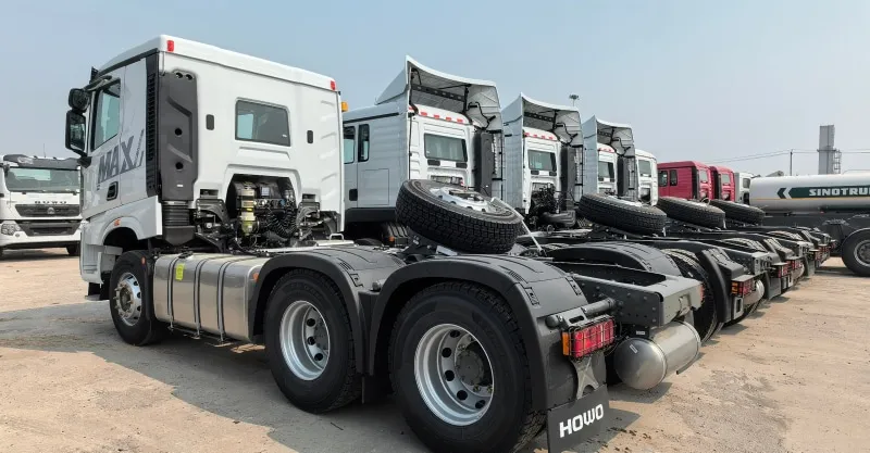 HOWO MAX 6x4 RHD Tractor Truck White | Prime Mover
