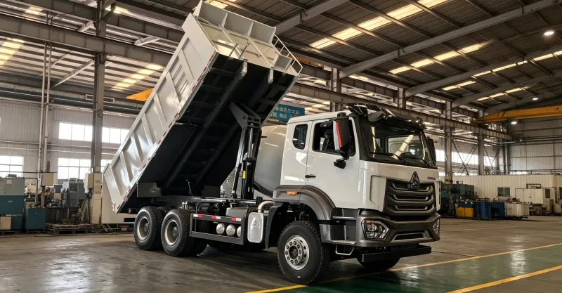 HOWO NX 371HP 6x4 Dump Truck - White Heavy Duty