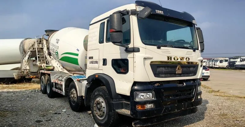 Sinotruk HOWO TX 340 Mixer: Heavy-Duty 8x4 Truck