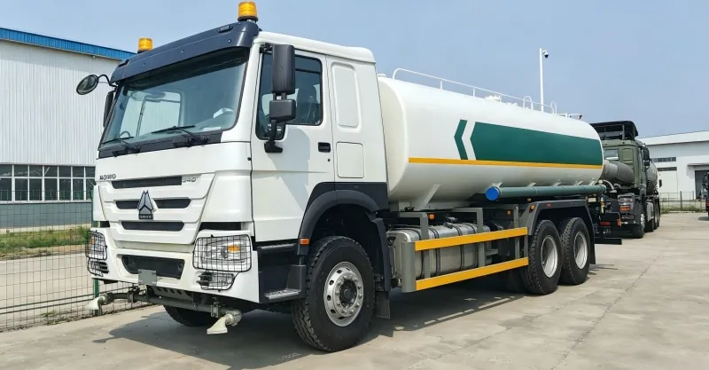 HOWO 6x4 Water Tank Truck 371HP | White Sprinkler