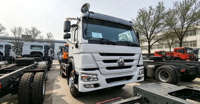 HOWO 6x4 Truck Chassis 371HP | Heavy Duty White
