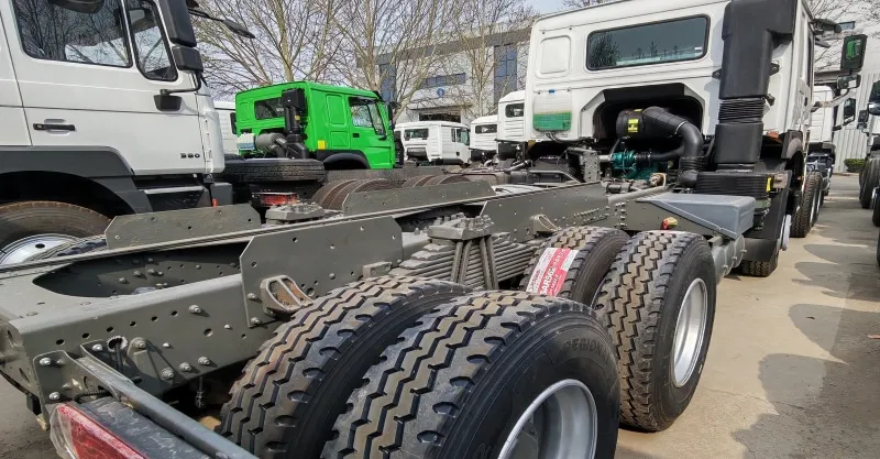 HOWO 6x4 Truck Chassis 371HP | Heavy Duty White